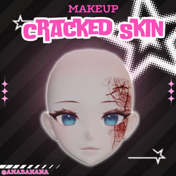 𩞠Cracked Skin Makeup | Starlight