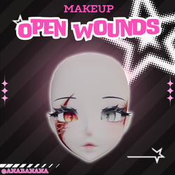 🩹 Open Wounds Makeup | Cici