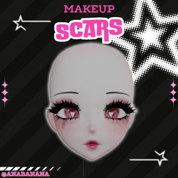 (J:)𩹠Scars Makeup | Cici + Starlight