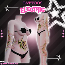 ⚡ Electric Tatts | Vrbase Egirl