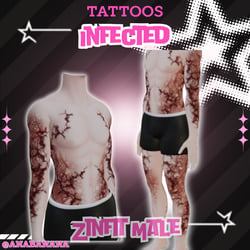 🧟 Infected Tatts | Zinfit Male