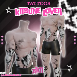 🦊 Kitsune Lover Tatts | Akii