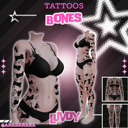 🦴 Bones Tatts | Luvdy