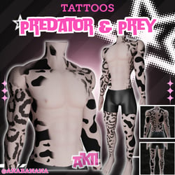 π Predator & Prey Tatts | Akii