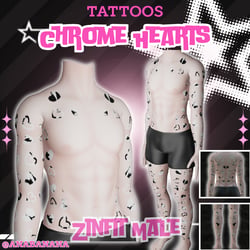 🤍 Chrome Hearts Tatts | Zinfit Male