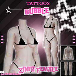 🫧 Bubble Tatts | Zinfit Female