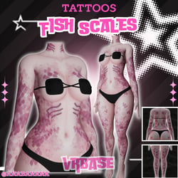 🐠 Fish Scales Tatts | Vrbase