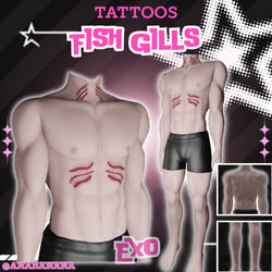 π¦ Fish Gills Tatts | Exo