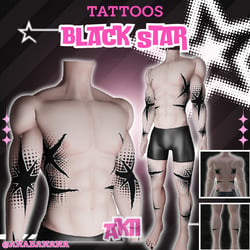 🌟 Black Star Tatts | Akii