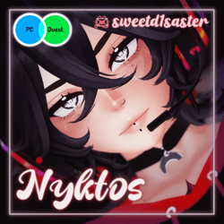 NYKTOS ⟠(PC/QUEST) VRCHAT MODEL (SFW)