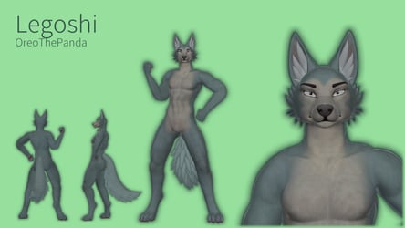 Legoshi for Dante by FoxiPaws