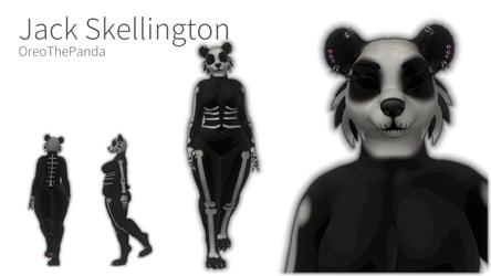 Jack Skellington for Honey and Akia by Foxipaws