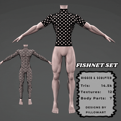 Fishnet Set [AKII BASE]