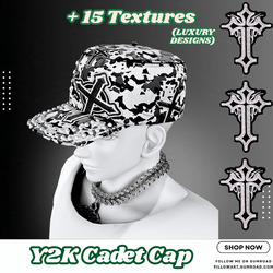 Y2k Cadet Cap