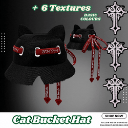 Cat Bucket Hat