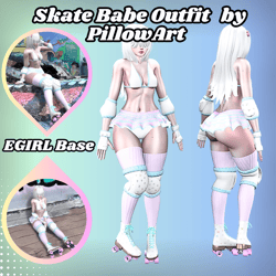 Skate Babe Outfit [+Skaters]