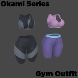 Okami Series - Gym Outfit