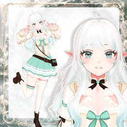 【VRChat Compatible】Arduinna | Fantasy-Inspired Original 3D Avatar v1.0