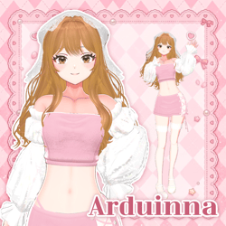 Arduinna – Romantic Two Piece Outfit