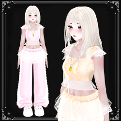 Roomwear Outfit Set for ZinPia / E-Girl Body