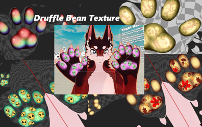 Druffle Paw Texture