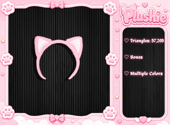 Plush Kitty Headband