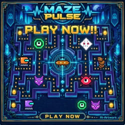 🚀 MazePulse [Multiplayer Game]