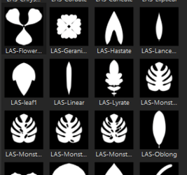 Leaves and Stems Substance Painter Alphas