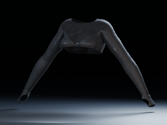 Sheer Sport Longsleeve Top for GodWhisper