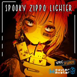 VRChat Spooky Zippo Lighter -  Interactive, Stylized & Dynamic Light System