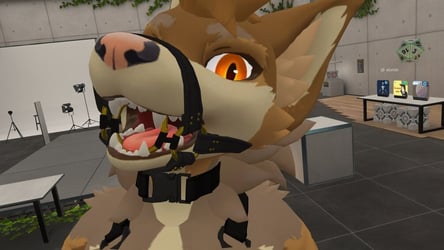 Vulper Hotdog Muzzle (VRChat asset)