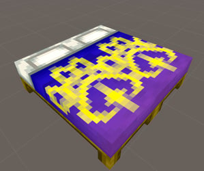 VRChat Minecraft Bed