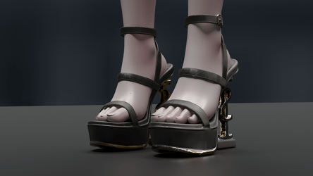 T.Sethiel | TSL Elegant Higheels (Rigged and modeled to Egirl Base)