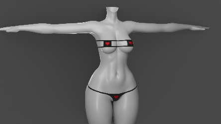 Heart-Kini Set (FREE)