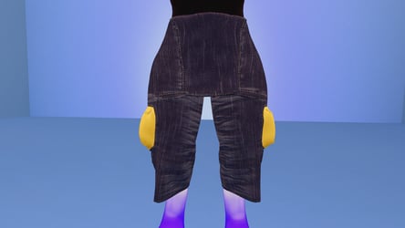 Half-On Overalls for Winterpaw Feline