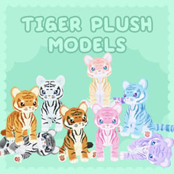 Tiger Plush Models