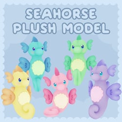 Seahorse Plush Models