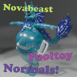Novabeast Pooltoy Normals!