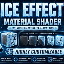 VRChat Freeze Effect Material | Avatar & Worlds