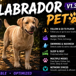 VRChat Labrador World Pet