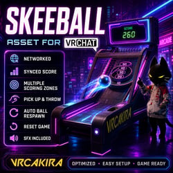 VRChat Skeeball Asset
