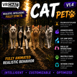 VRChat Cat World Pet