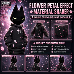Flower Petal Effect Material | Avatar & Worlds
