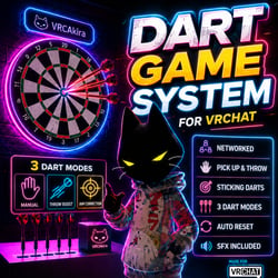 VRChat Dart Game System