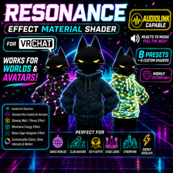 VRChat Resonance Effect Material | Avatars & World