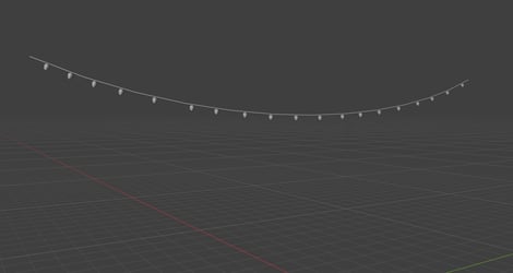 String Lights FBX