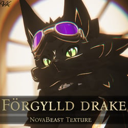 Förgylld drake - NovaBeast Texture