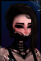 Skull makeup