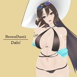 Dalvi - BrownDust2 VRChat 3D Avatar