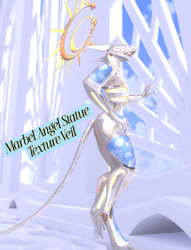 Veil - Angel Marble Statue Texture